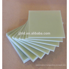 Fabricação de laminados de fibra de vidro